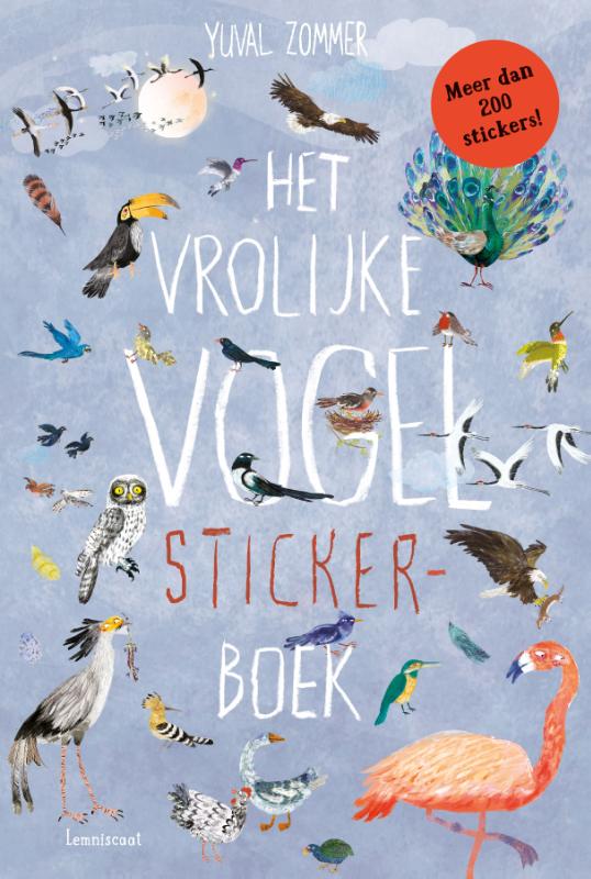 Omslag van Het vrolijke vogel stickerboek