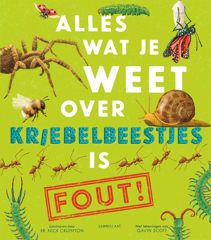 Omslag van Alles wat je weet over kriebelbeestjes is FOUT!