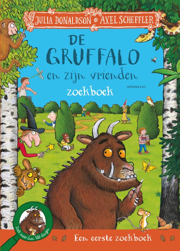 Omslag van De Gruffalo en zijn vrienden zoekboek