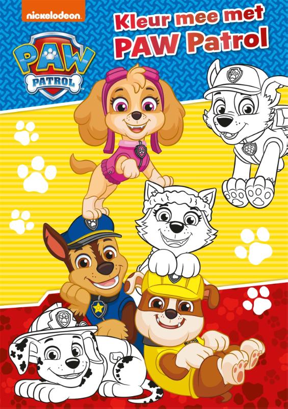 Omslag van Paw Patrol kleurboek