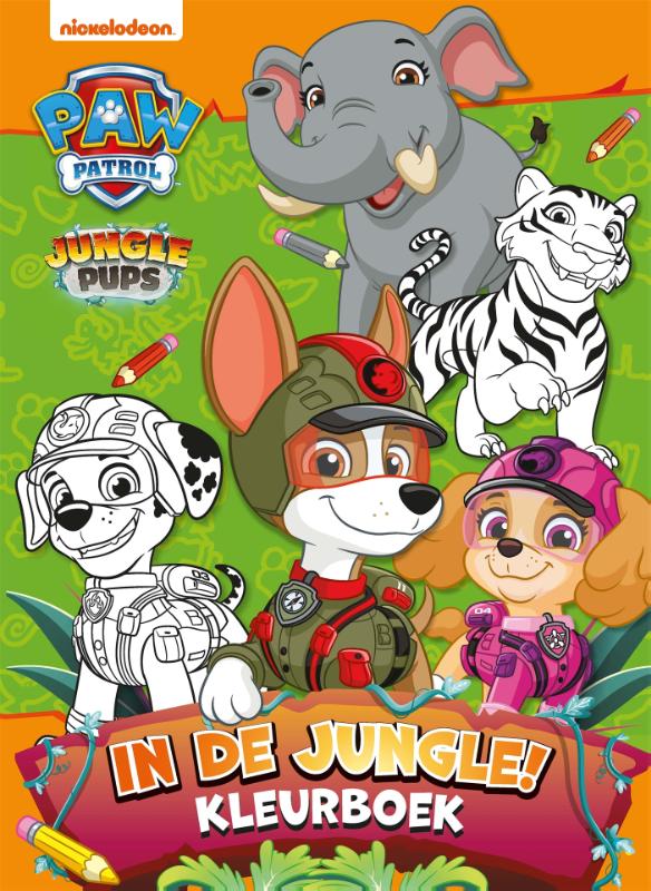 Omslag van Paw Patrol in de jungle