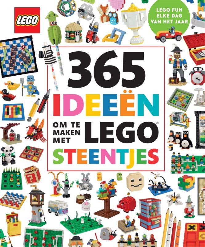 Omslag van 365 ideeën om te maken met LEGO® steentjes