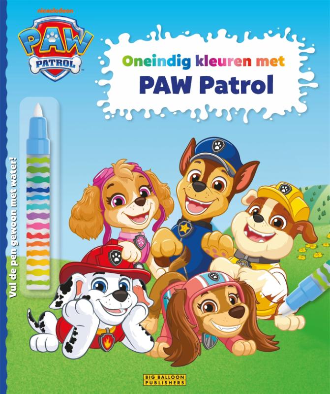 Omslag van Oneindig kleuren met PAW Patrol