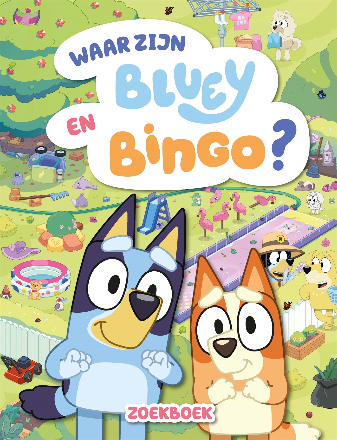 Omslag van Waar zijn Bluey en Bingo?