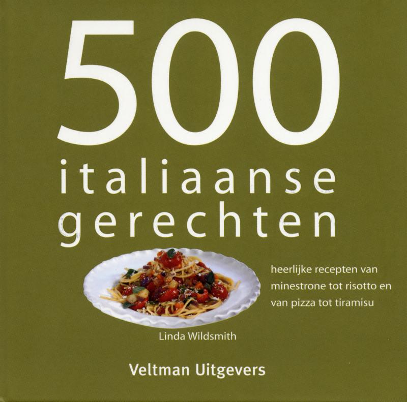 Omslag van 500 Italiaanse gerechten