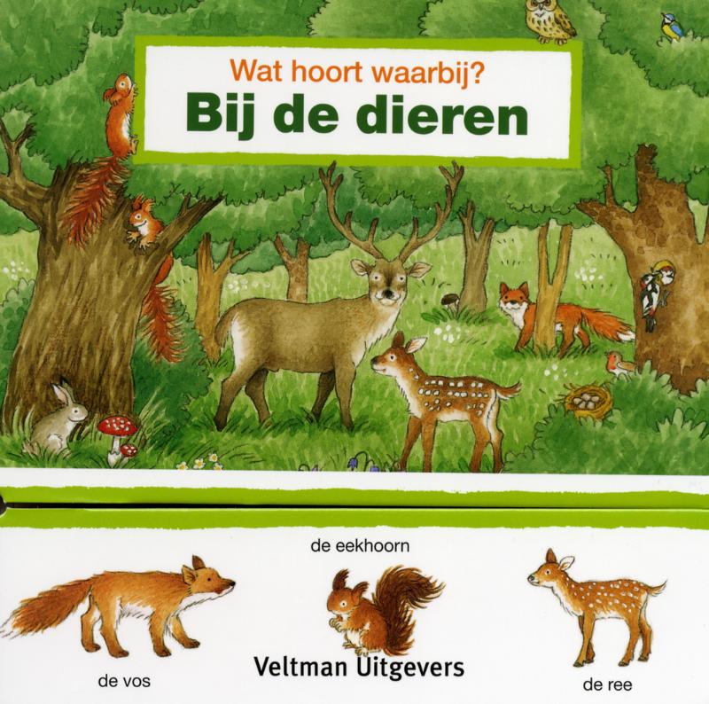 Omslag van Bij de dieren