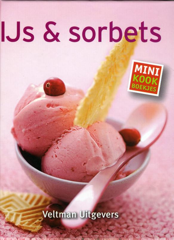 Omslag van IJs en sorbets