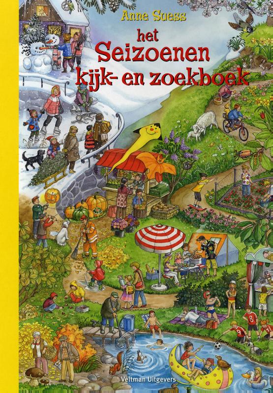 Omslag van Het seizoenen kijk- en zoekboek