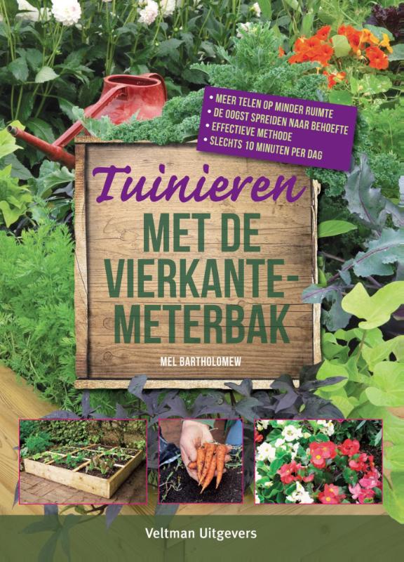 Omslag van Tuinieren met de vierkantemeterbak