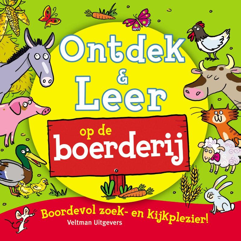 Omslag van Op de boerderij
