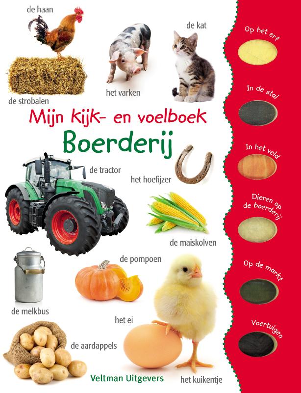 Omslag van Mijn kijk- en voelboek Boerderij