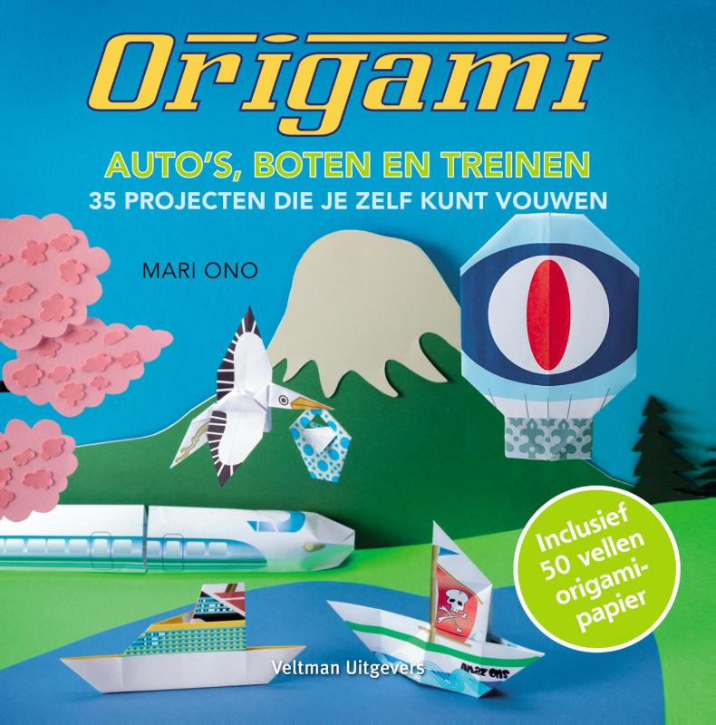 Omslag van auto's, boten en treinen
