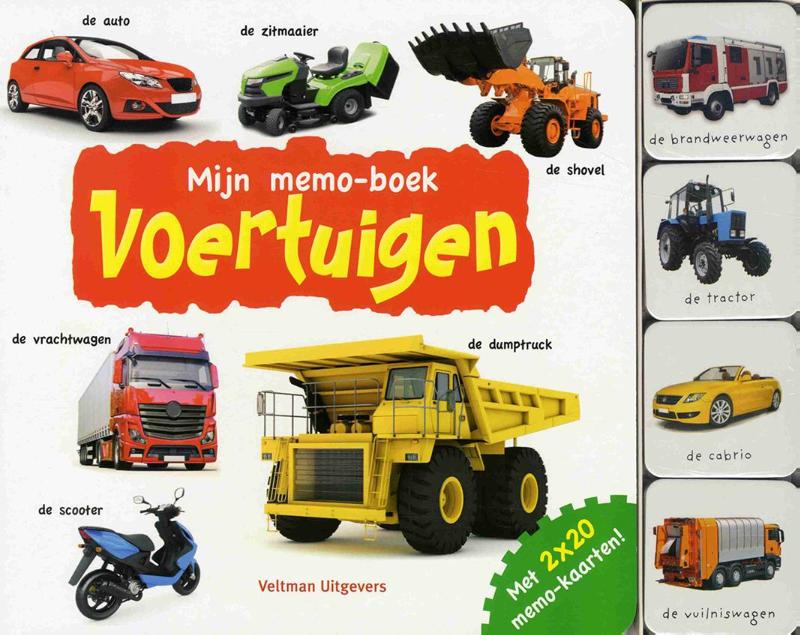 Omslag van Mijn memoboek: voertuigen