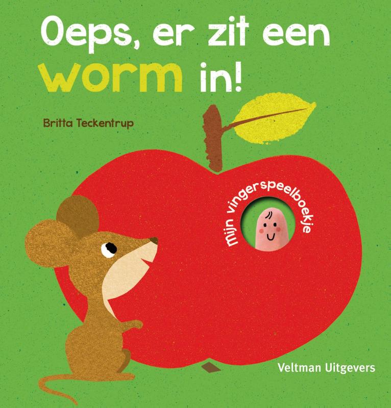 Omslag van Oeps, er zit een worm in!