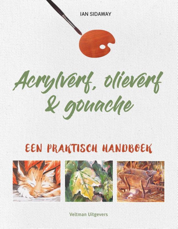 Omslag van Acrylverf, olieverf & gouache