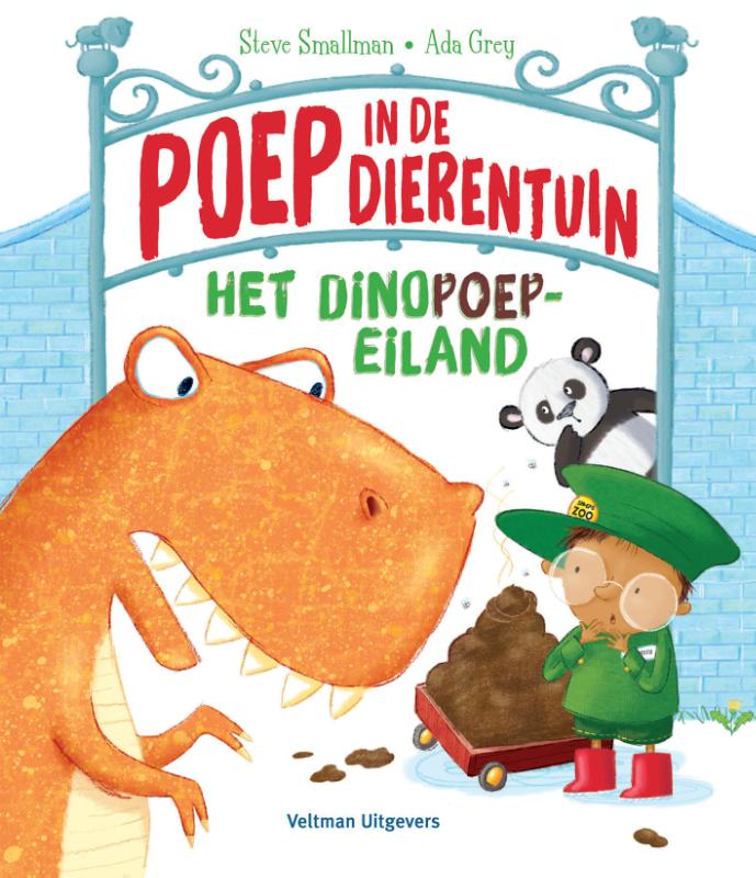 Omslag van Poep in de dierentuin, Het Dinopoepeiland