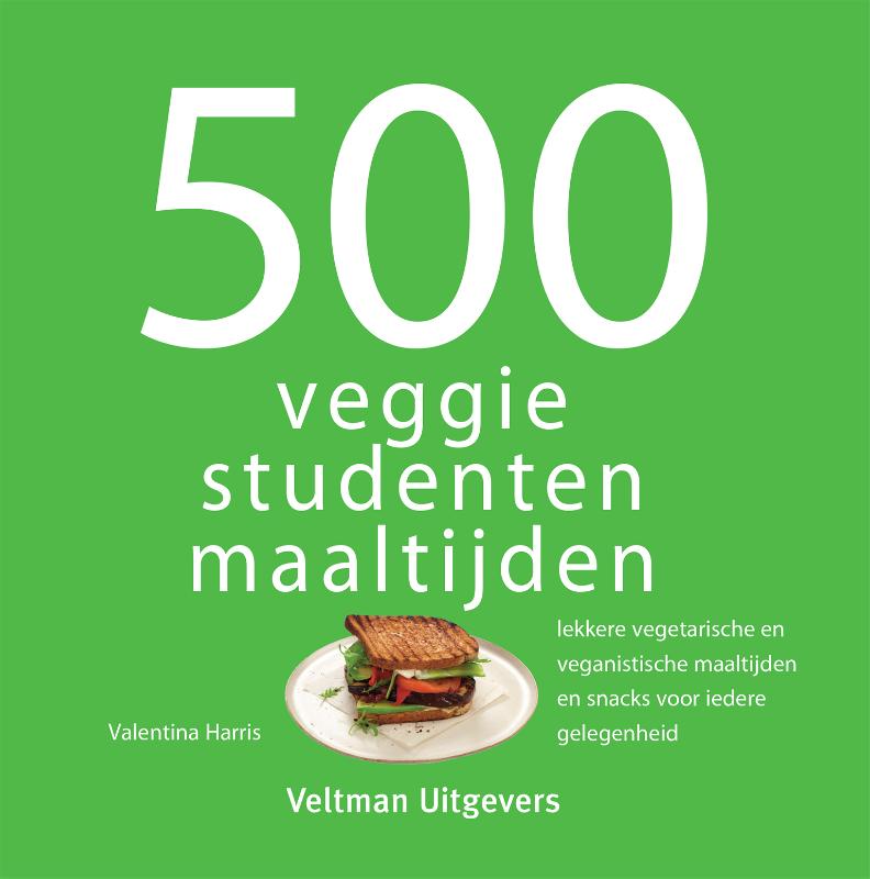 Omslag van 500 veggie studentenmaaltijden