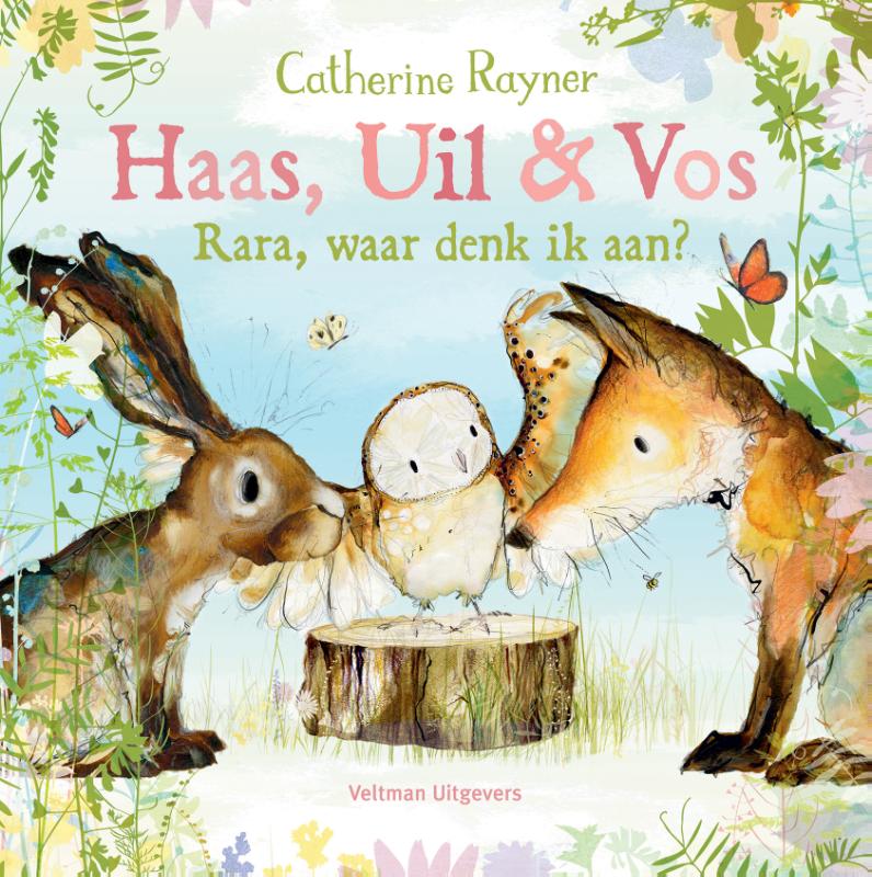 Omslag van Haas, Uil & Vos Rara, waar denk ik aan?