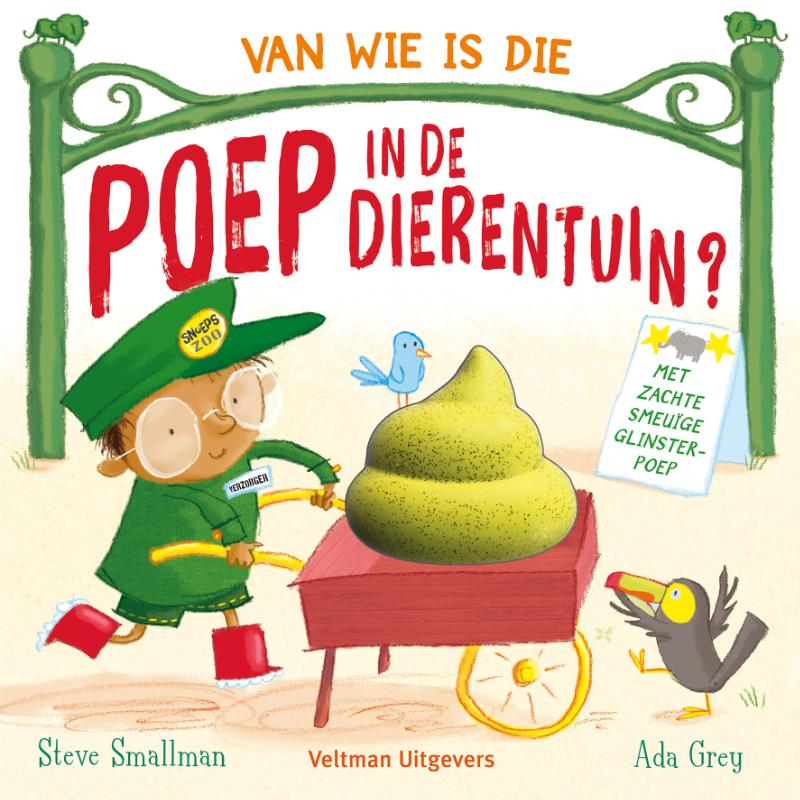 Omslag van Van wie is die poep in de dierentuin?