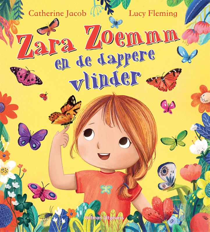 Omslag van Zara Zoemmm en de dappere vlinder