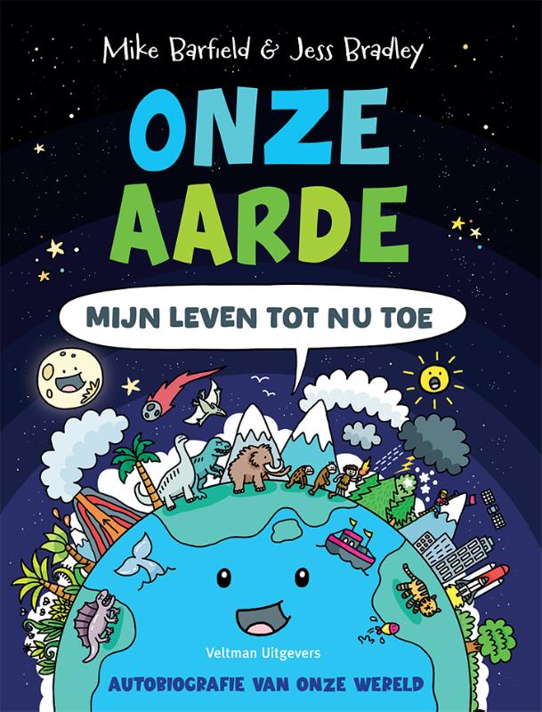 Omslag van Onze aarde - mijn leven tot nu toe