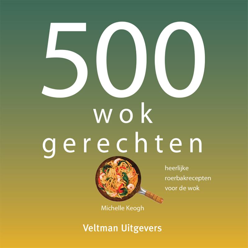 Omslag van 500 wokgerechten