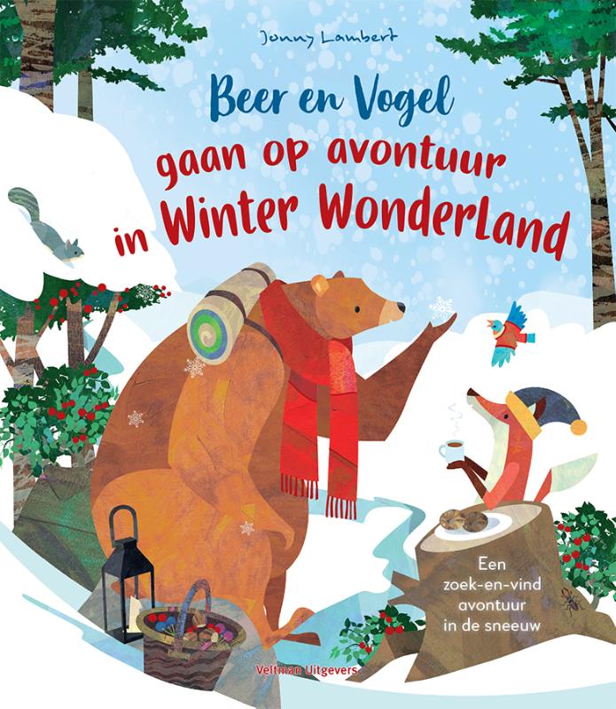 Omslag van Beer en Vogel gaan op avontuur in Winterwonderland