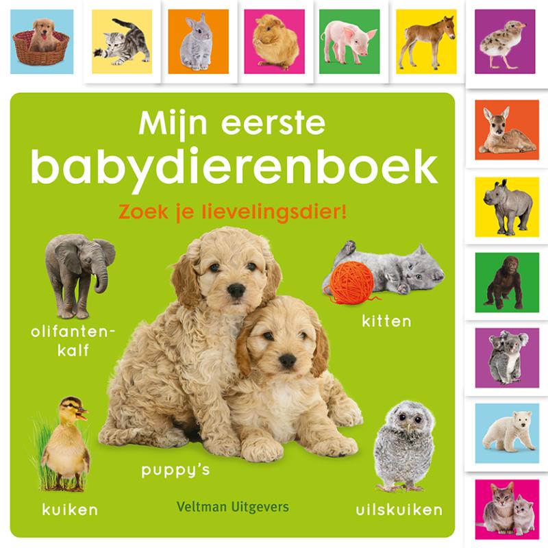Omslag van Mijn eerste babydierenboek