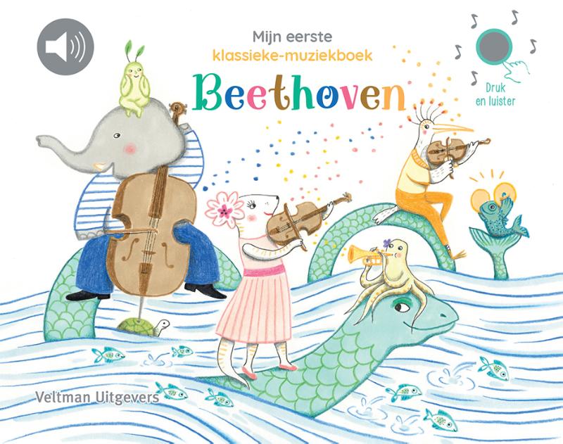 Omslag van Mijn eerste klassieke-muziekboek - Beethoven
