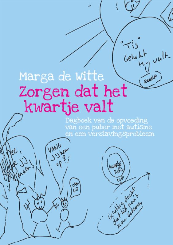 Omslag van Zorgen dat het kwartje valt