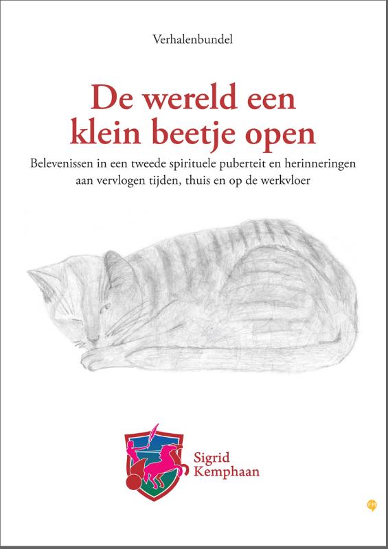 Omslag van De wereld een klein beetje open