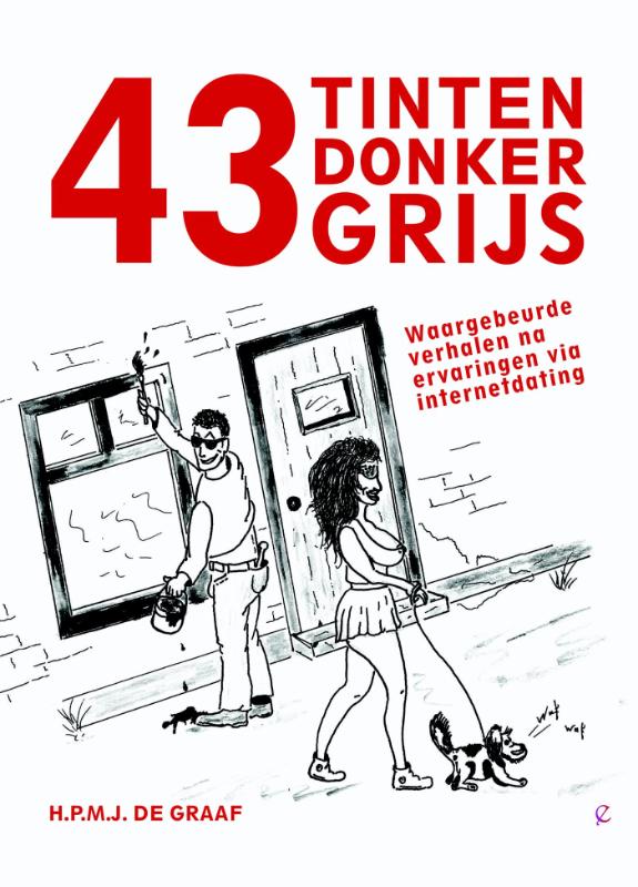 Omslag van 43 Tinten Donker Grijs
