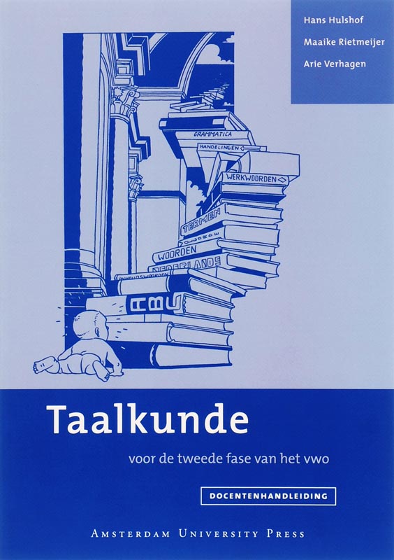 Omslag van Docentenhandleiding taalkunde