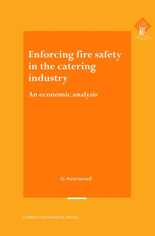 Omslag van Enforcing Fire Safety in the Catering Industry
