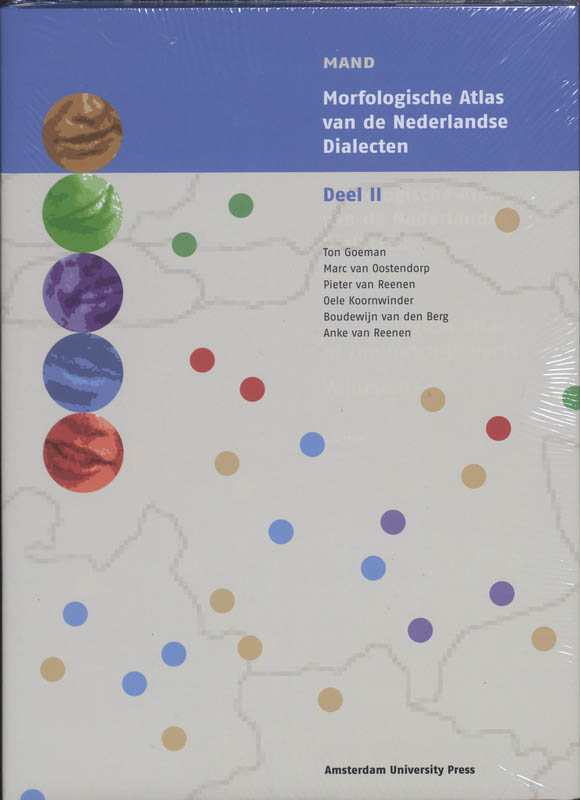 Omslag van Morfologische Atlas van de Nederlandse Dialecten