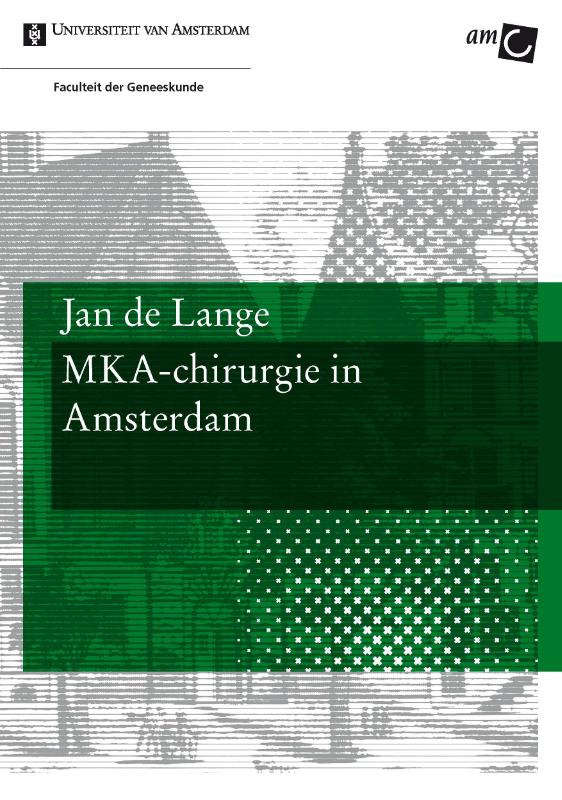 Omslag van MKA-chirurgie in Amsterdam