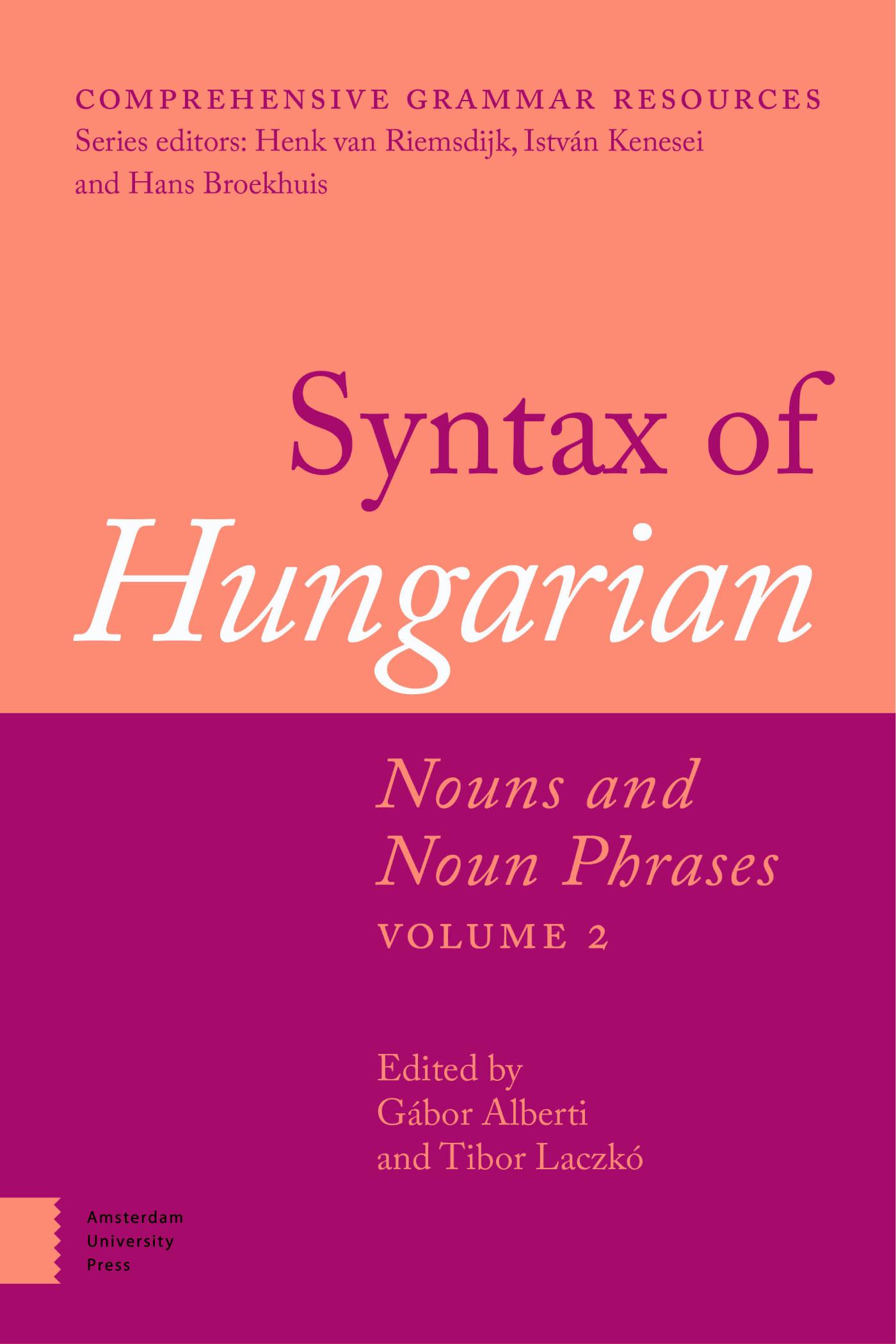 Omslag van Nouns and Noun Phrases, Volume 2