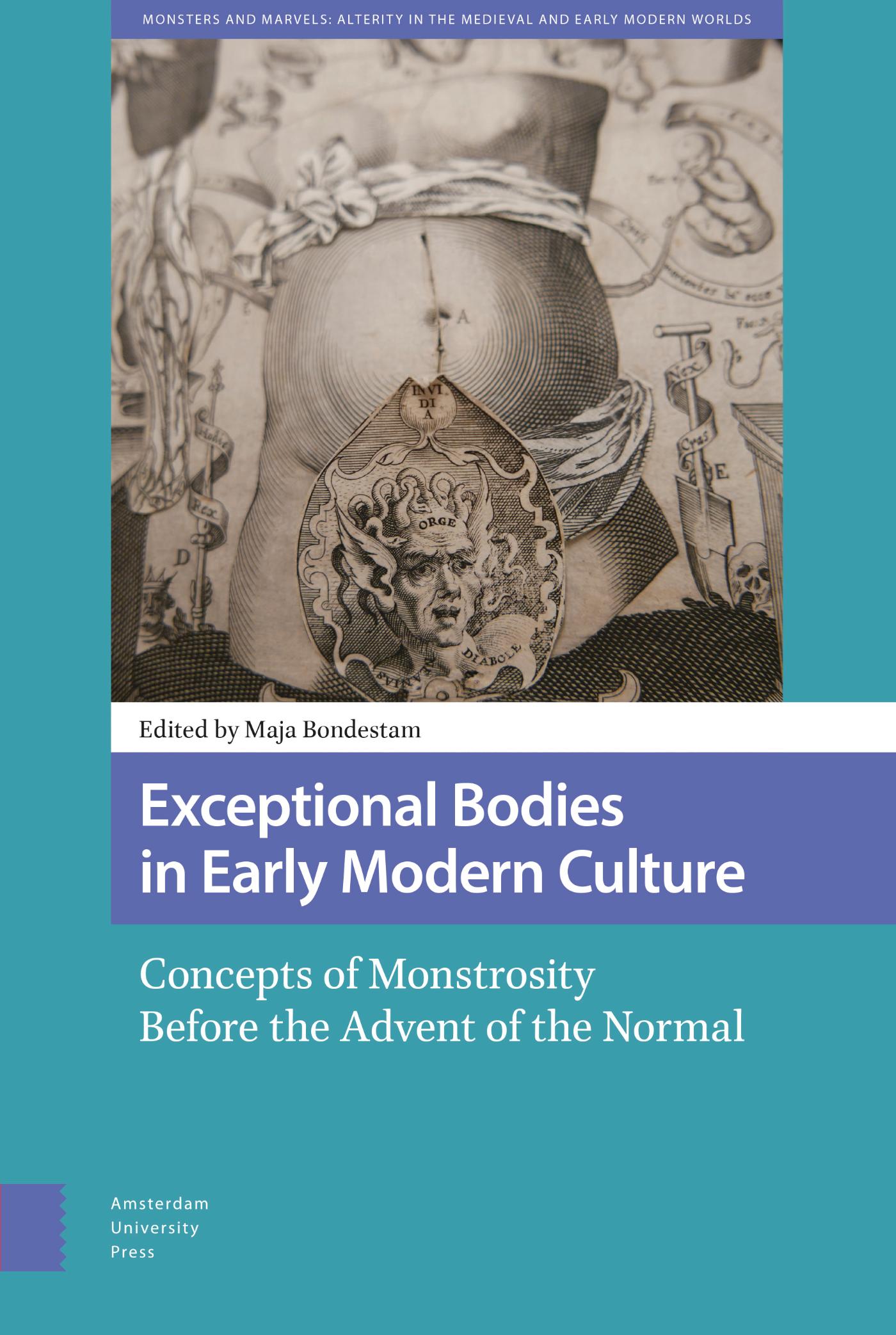 Omslag van Exceptional Bodies in Early Modern Culture