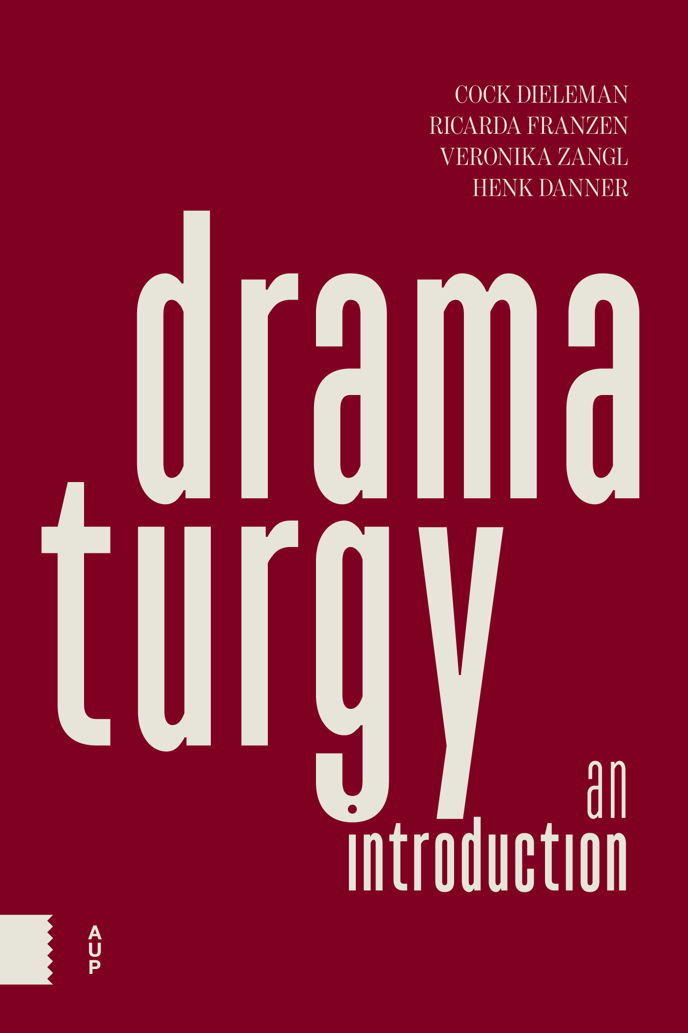 Omslag van Dramaturgy