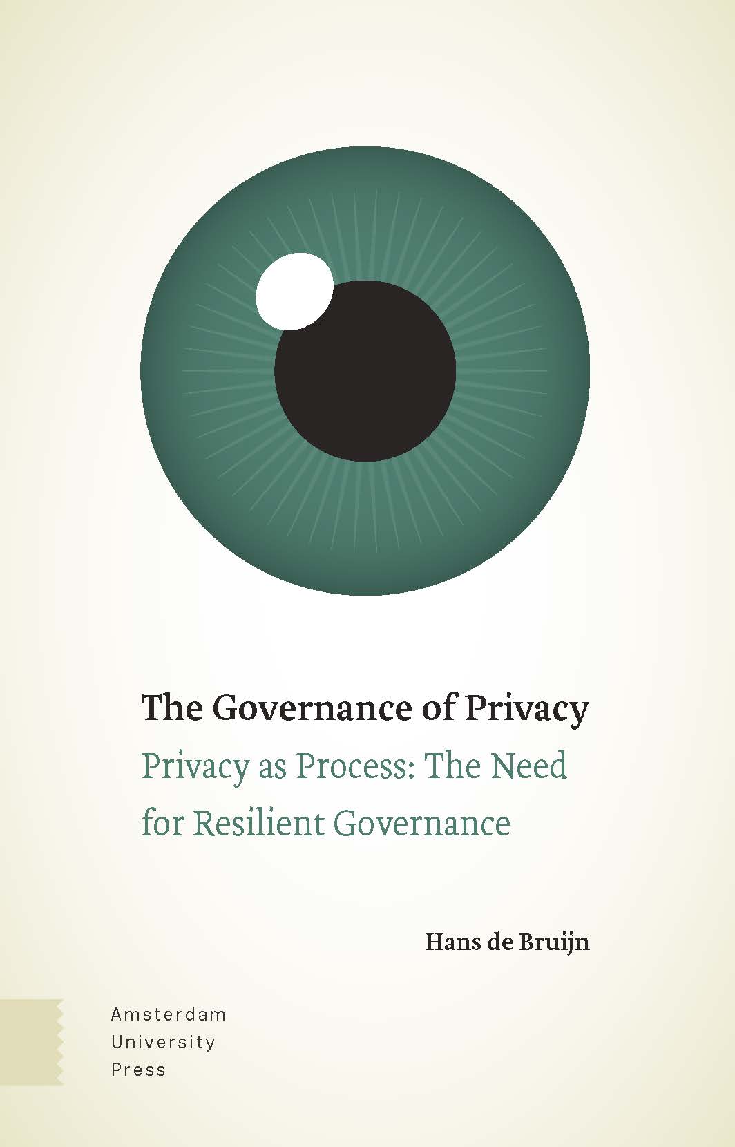 Omslag van The Governance of Privacy