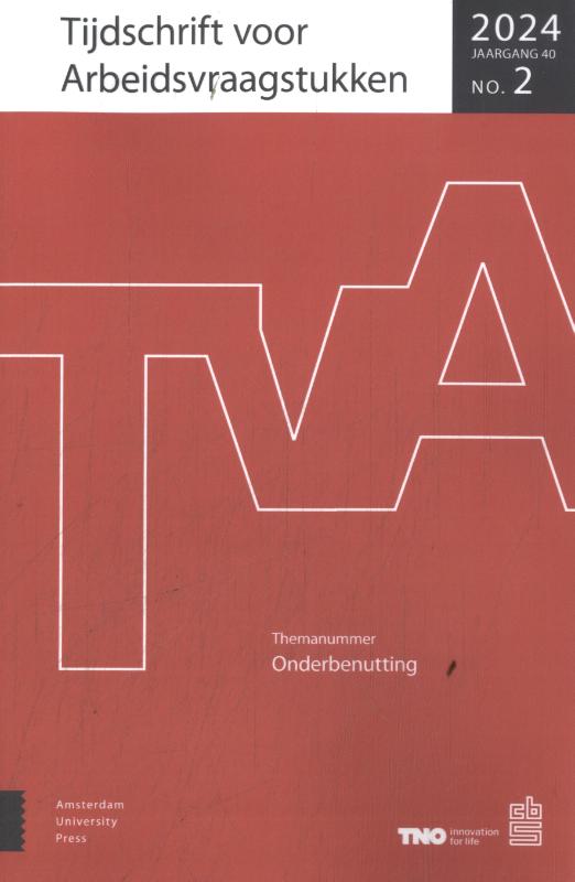Omslag van Onderbenutting