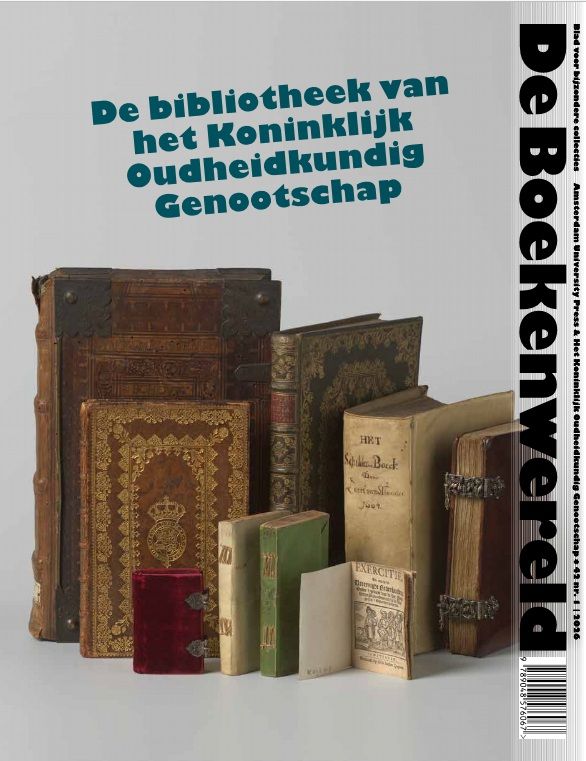 Omslag van De bibliotheek van het Koninklijk Oudheidkundig Genootschap
