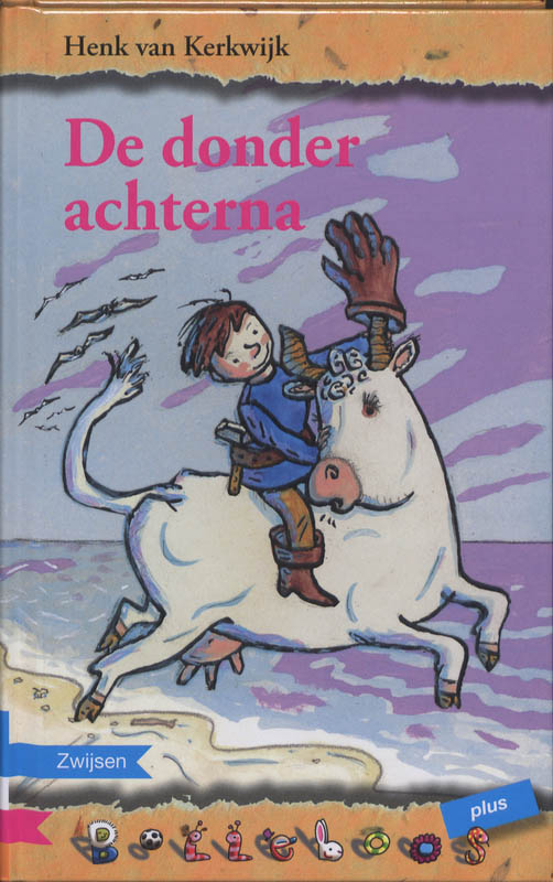 Omslag van De donder achterna