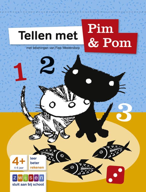 Omslag van Tellen met Pim & Pom