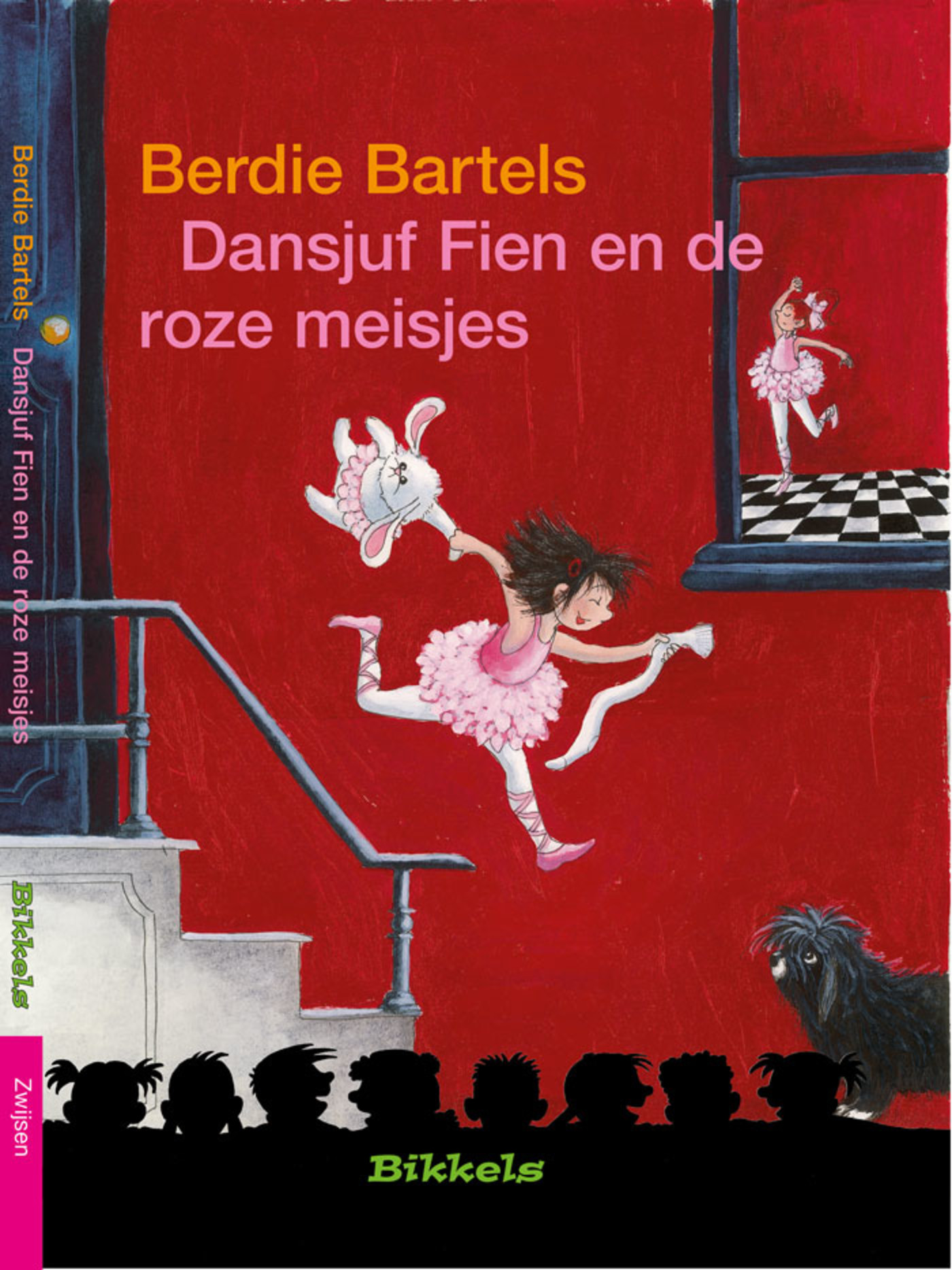 Omslag van Dansjuf Fien en de roze meisjes