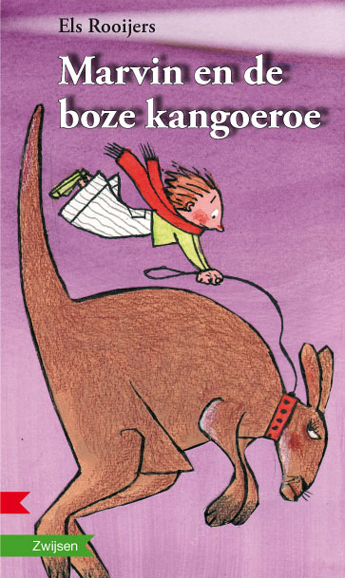 Omslag van Marvin en de boze kangaroe