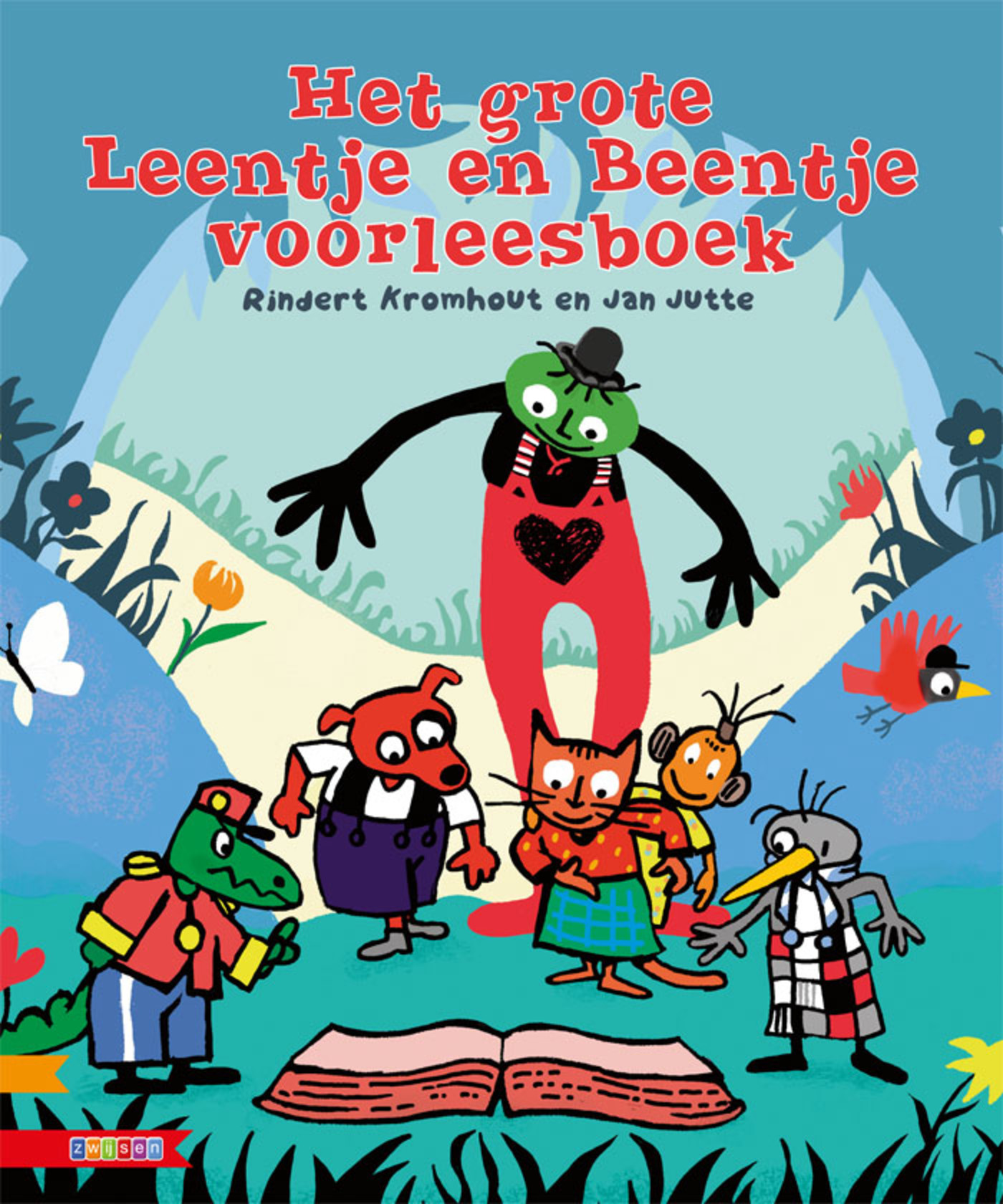 Omslag van Het grote Leentje en Beentje voorleesboek