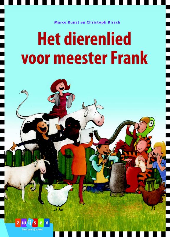 Omslag van Het dierenlied voor meester Frank