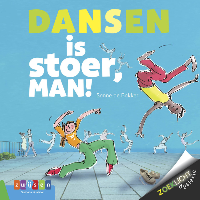 Omslag van Dansen is stoer, man!
