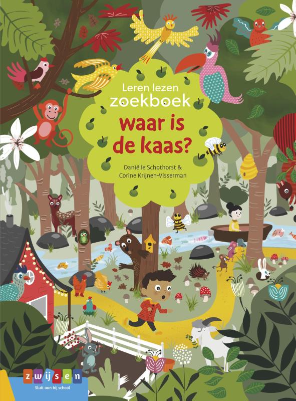 Omslag van waar is de kaas?
